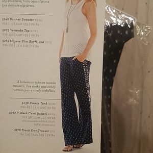 CAbi Track Star Trouser 8, EUC